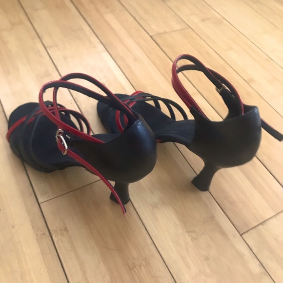 Vegan VeryFine Tango Salsa Swing Jazz Blues Dance Heels, LUX “Signature” series - Picture 8 of 12